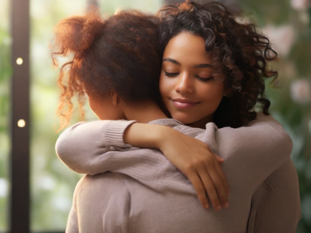 Abraço de carinho e amor